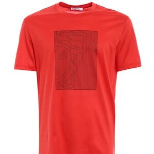 Versace coral tee shirt